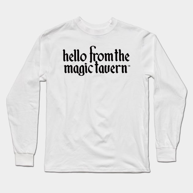 HFTMT logo Long Sleeve T-Shirt by Hello From the Magic Tavern